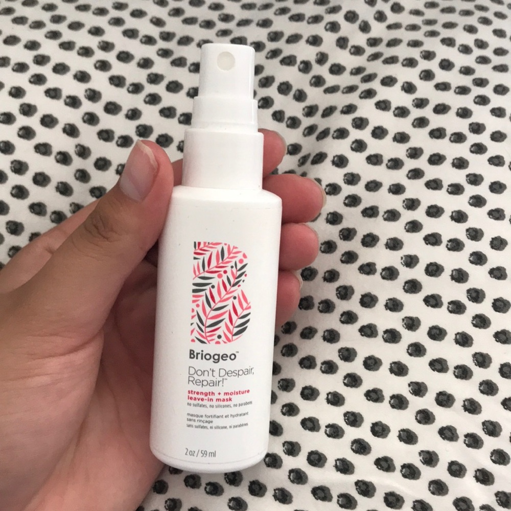 Briogeo leave in hair mask